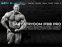 Tablet Screenshot of garystrydom.com
